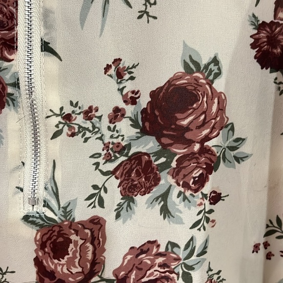 Flower Print blouse Streetwear Society - Picture 3 of 4